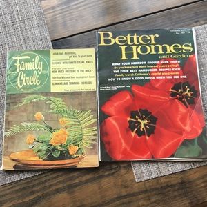 🍎Vintage Better Homes Family Circle Magazine Ad